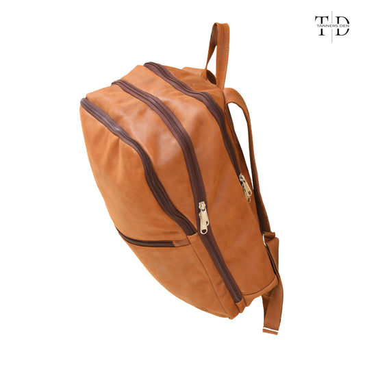 Urban Edge-Genuine Leather Backpack