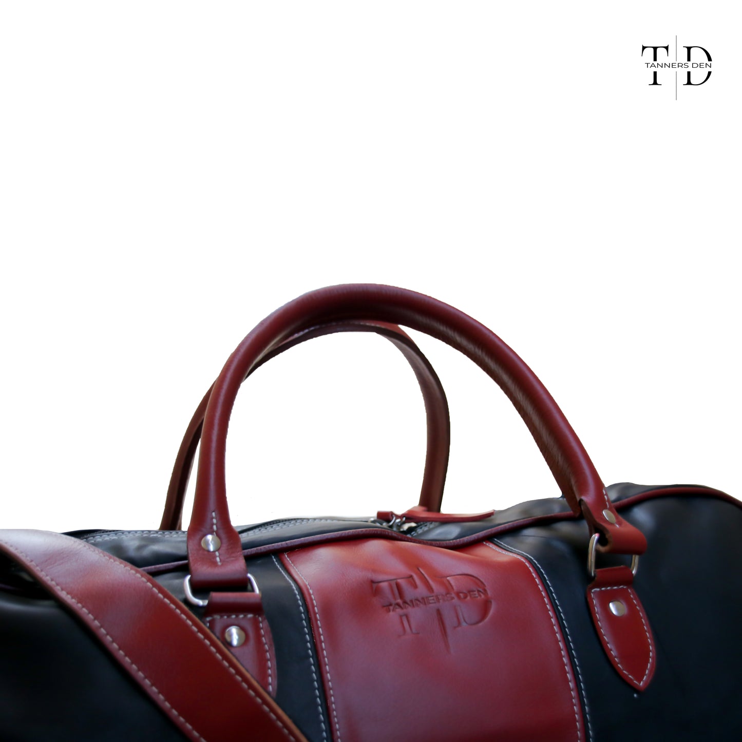 Maverick Duffel: Genuine Leather Travel Bag