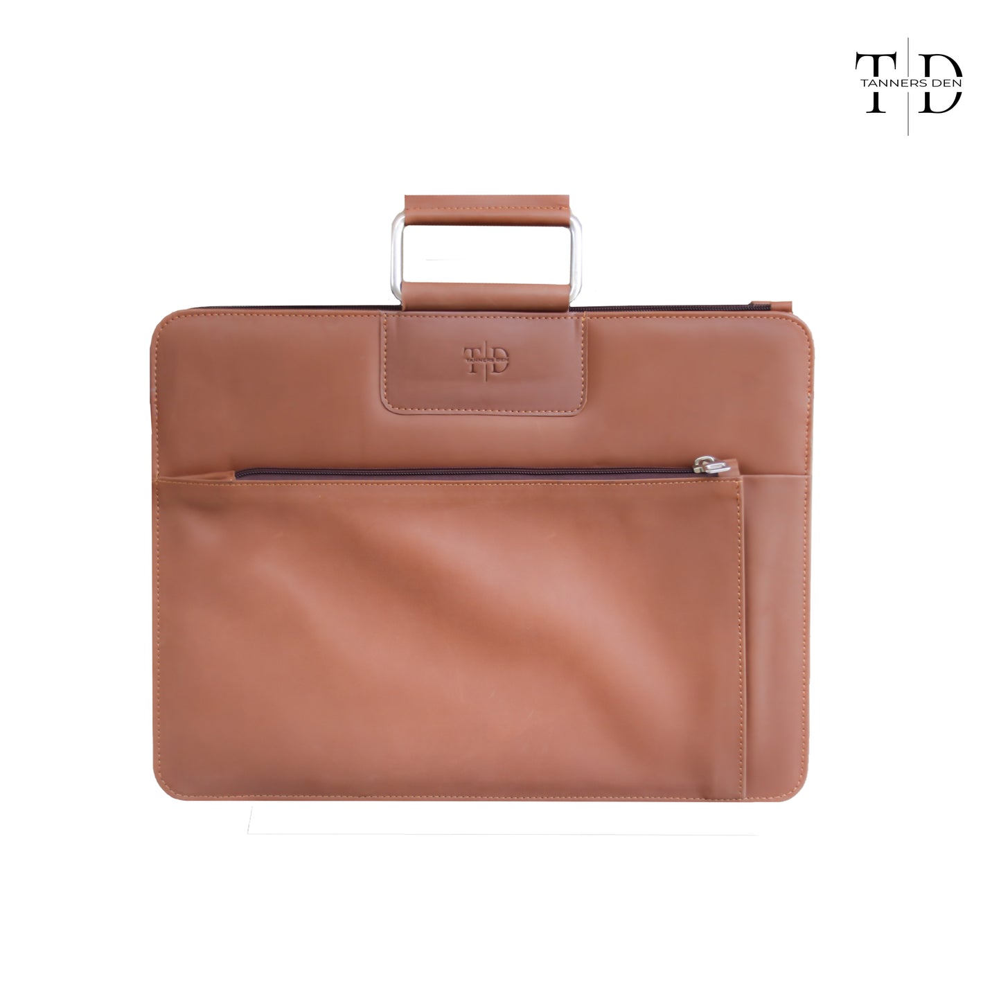 Metro Attaché: Premium Leather Briefcase