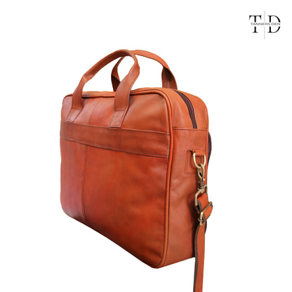 Vintage Venture-Genuine Leather Laptop Bag