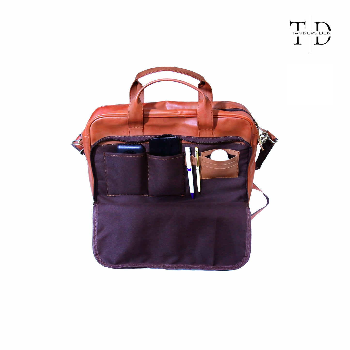 Vintage Venture-Genuine Leather Laptop Bag